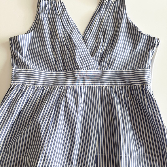 Banana Republic Tops - Banana Republic Navy and White Striped Sleeveless Top